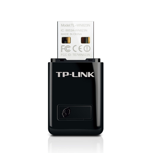 MINI ADAPTADOR USB INALÁMBRICO N 300 MBPS 2.4 GHZ CON 1 ANTENA INTERNA TP-LINK TLWN823N - Código: TLWN823N | Compra en Guadalajara