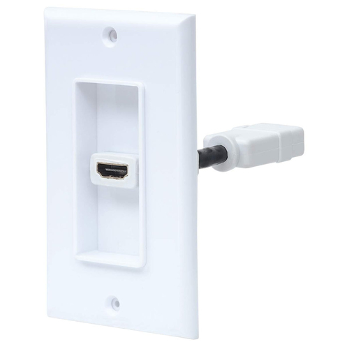 COPLE INT HDMI BLANCO FACEPLATE CON 1 PUERTO MAN-771719 - Código: MAN-771719 | Compra en Guadalajara