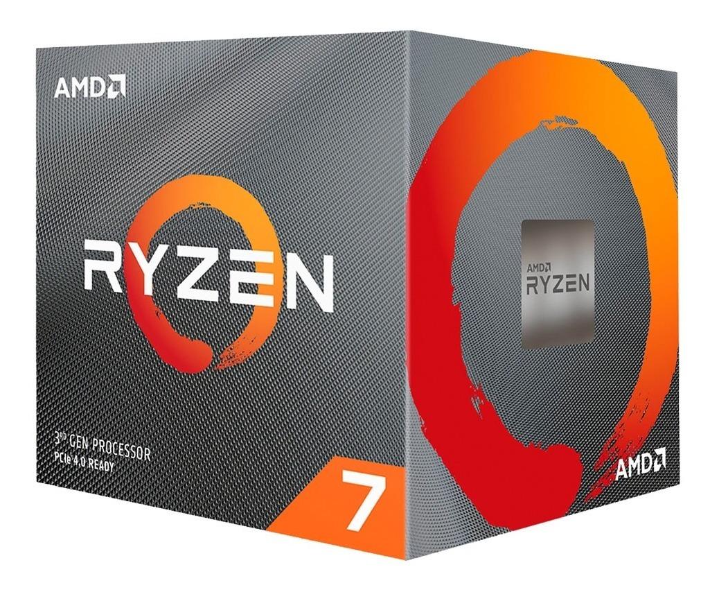 CPU AMD RYZEN 7 3800XT 3.9GHZ 32MB 105W SOC AM4 (100-100000279WOF) - 100-100000279WOF