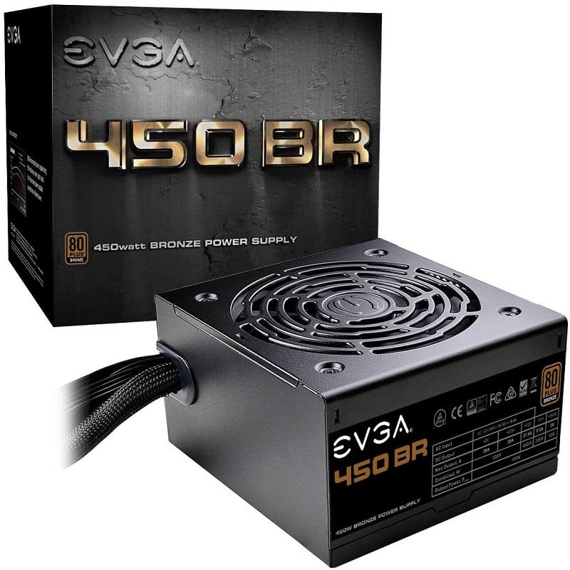 EVGA 450 BV - Fuente de alimentación interna - ATX / EPS - 80 PLUS Bronze - CA 110-240 V - 450 vatios - Reino Unido - Código: 100-BV-0450-K3 | Compra en Guadalajara
