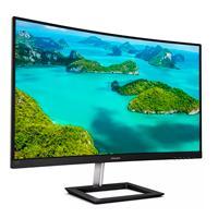 Philips E-line 325E1C - Monitor LED - curvado - 32 31.5 visible - 2560 x 1440 QHD 75 Hz - VA - 250 cd/m² - 30001 - 4 ms - HDMI VGA DisplayPort - negro con textura - Código: 325E1C | Compra en Guadalajara