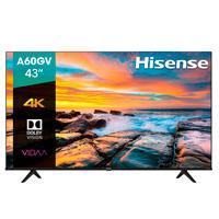 TV LED 43IN HISENSE SMART 4K  UHD 2 A GTIA VIDAA - Código: 43A60GV | Compra en Guadalajara