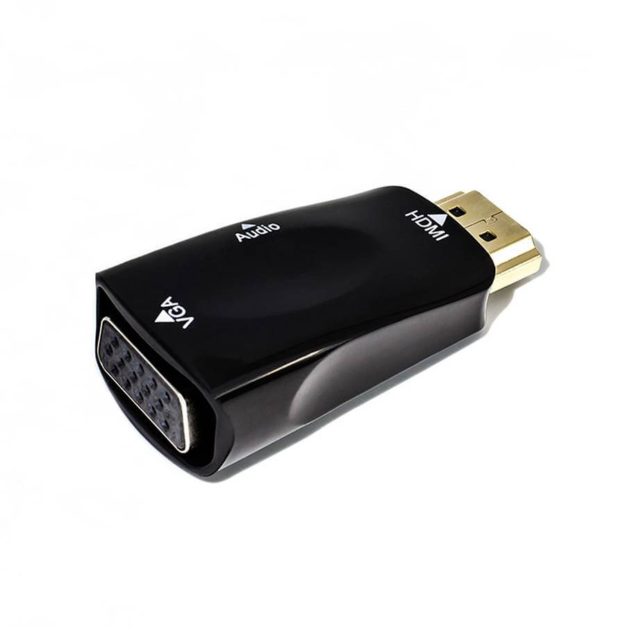 CONVERTIDOR VORAGO ADP-208C HDMI A VGA AUDIO MICRO HDMI MINI HDMI ADP-208C - Código: ADP-208C | Compra en Guadalajara