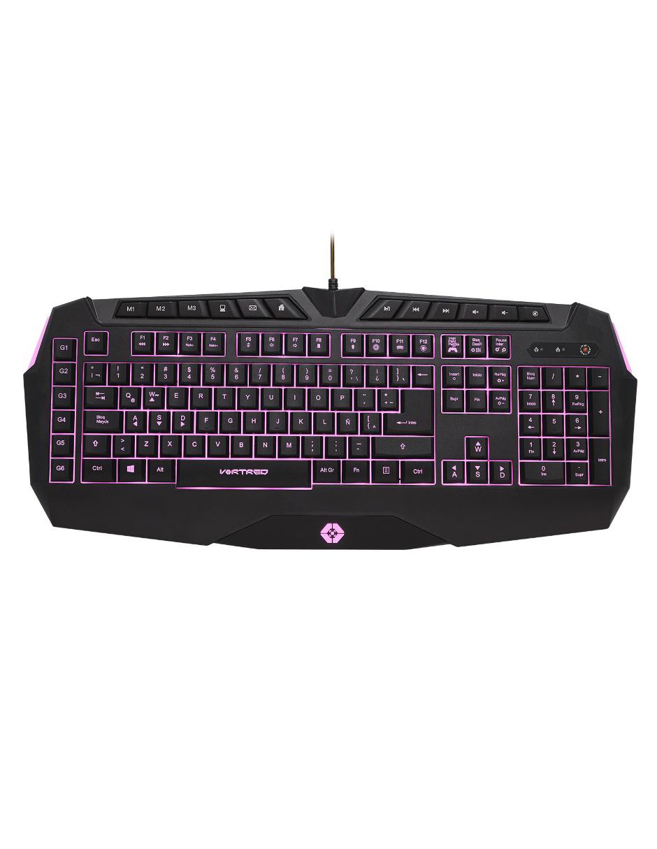Vortred V-930099 Teclado Juego USB Negro V-930099 - Código: V-930099 | Compra en Guadalajara