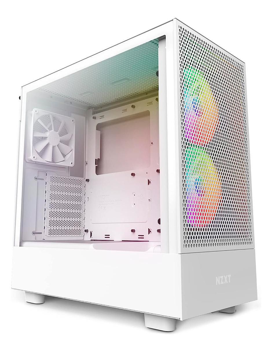 GAB NZXT H5 FLOW RGB BLANCO ATX CC-H51FW-R1 - Código: CC-H51FW-R1 | Compra en Guadalajara