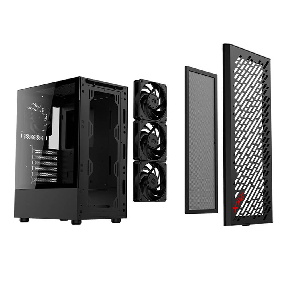 EDGABINETE GAMER XPG VALOR AIR NEGRO M/T CHASSIS VALORAIRMT-BKCWW - Código: VALORAIRMT-BKCWW(ED) | Compra en Guadalajara