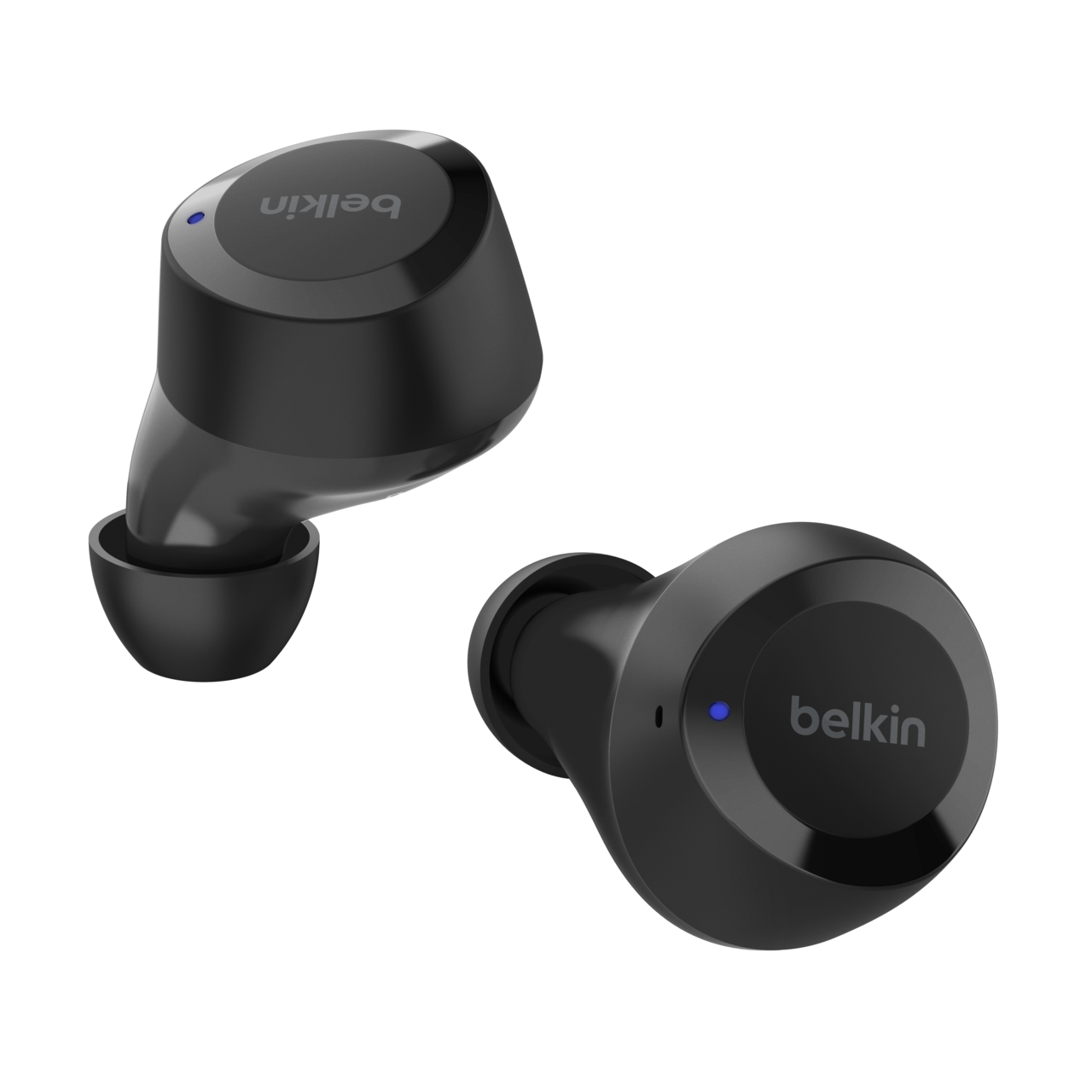 Belkin SoundForm Bolt - Auriculares inalámbricos con micro - en oreja - Bluetooth - negro - para Apple iPhone 14 14 Plus 14 Pro 14 Pro Max Samsung Galaxy S22 5G S22 Ultra 5G S22 5G - Código: AUC009btBLK | Compra en Guadalajara