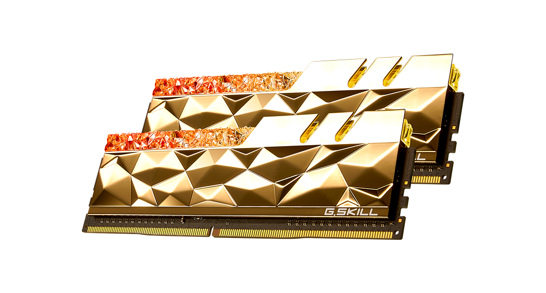MEM DDR4 GSKILL TRIDENT Z ROYAL ELITE 2X8GB ORO F4-5066C20D-16GTEG - Código: F4-5066C20D-16GTEG | Compra en Guadalajara