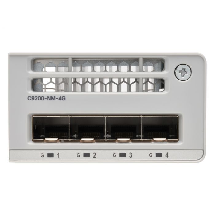 CATALYST 9200 4 X 1G NETWORK M  ODULE - Código: C9200-NM-4G= | Compra en Guadalajara