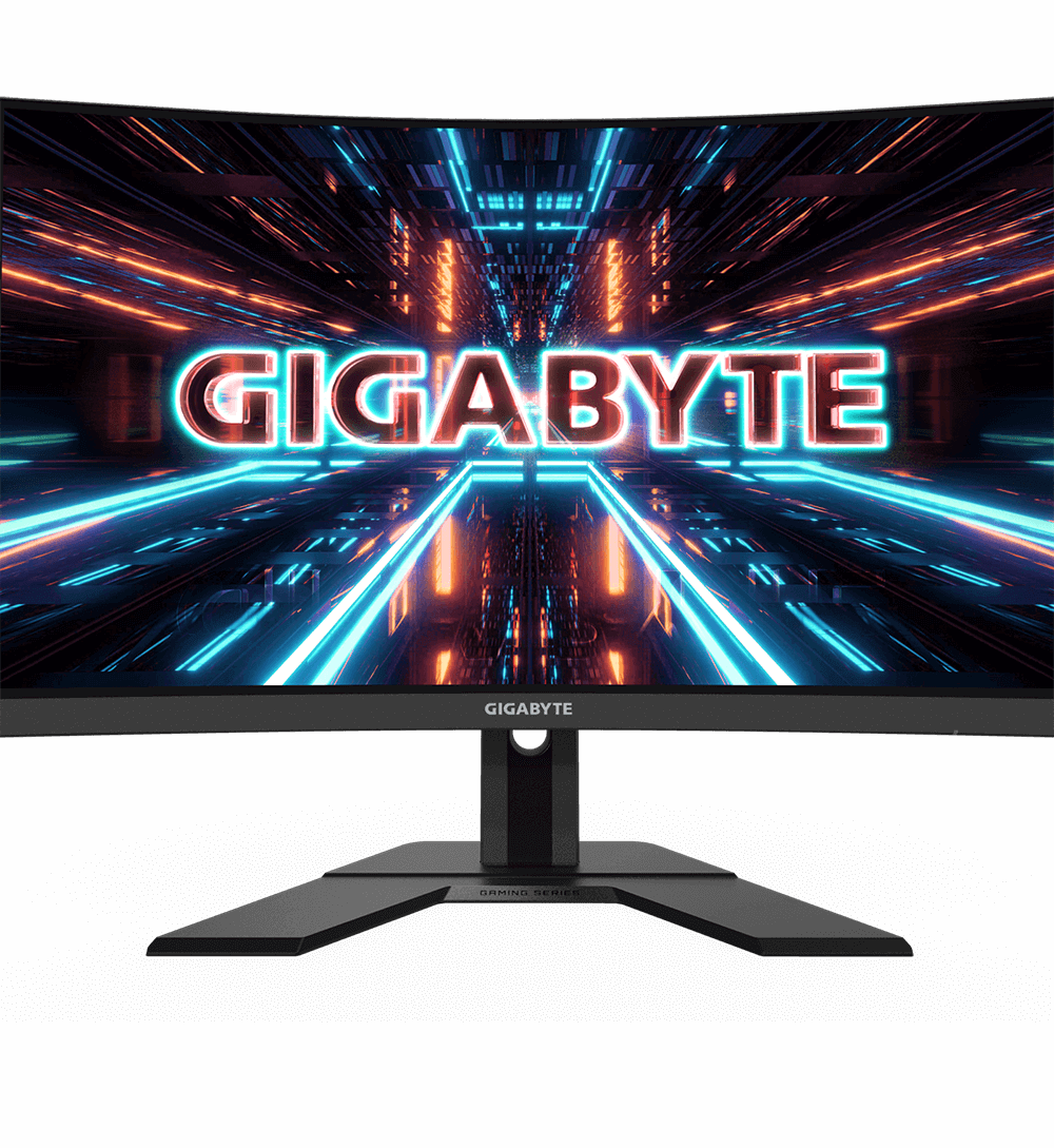 Gigabyte G27QC - Monitor LED - curvado - 27 - 2560 x 1440 QHD 165 Hz - VA - 250 cd/m² - 30001 - 1 ms - 2xHDMI DisplayPort - altavoces - Código: G27QC-SA | Compra en Guadalajara