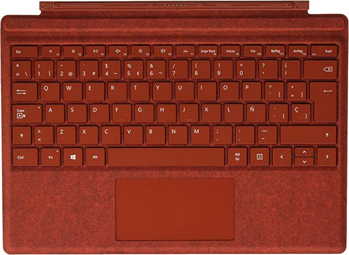 Microsoft Surface Pro Type Cover Rojo Amapola Comm - TXG-00001