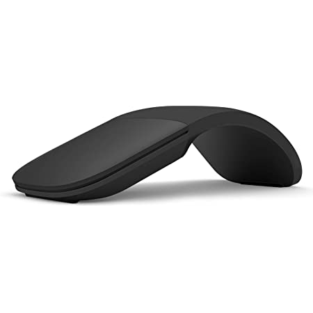 Microsoft Arc Mouse  Ratn  ptico  2 Botones  Inalmbrico  Bluetooth 41 Le  Negro - ELG-00001