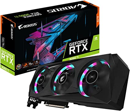 Gigabyte - AORUS GeForce RTX 3060 Ti ELITE 8G - PCI Express 4.0 x16 - NVIDIA GeForce RTX 3060 Ti - 8 GB - GDDR6 SDRAM - Código: N306TAORUSE-8GDR2 | Compra en Guadalajara