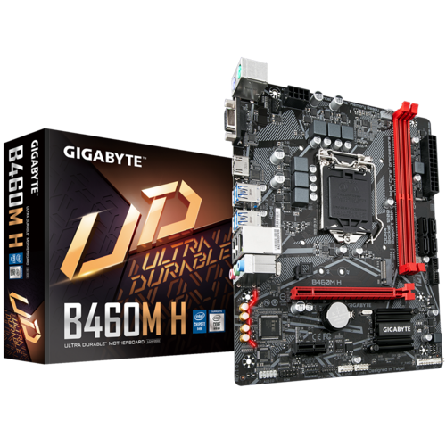 Gigabyte - B460M H - Motherboard - Intel B460 - None - Código: B460MH | Compra en Guadalajara