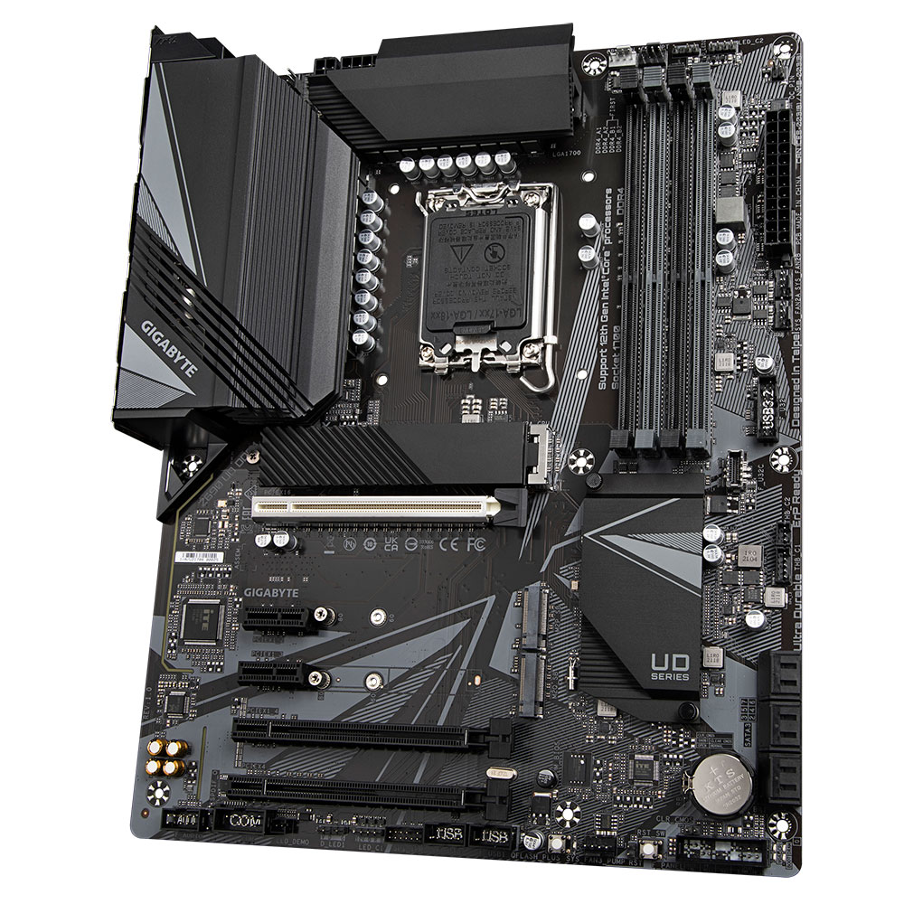 Gigabyte Z690 UD DDR4 - 1.0 - placa base - ATX - Socket LGA1700 - Z690 Chipset - USB-C Gen1 USB 3.2 Gen 1 USB 3.2 Gen 2 USB-C Gen 2x2 - 2.5 Gigabit LAN - Tarjeta gráfica CPU necesaria - HD Audio 8-canales - Código: Z690UDDDR4 | Compra en Guadalajara
