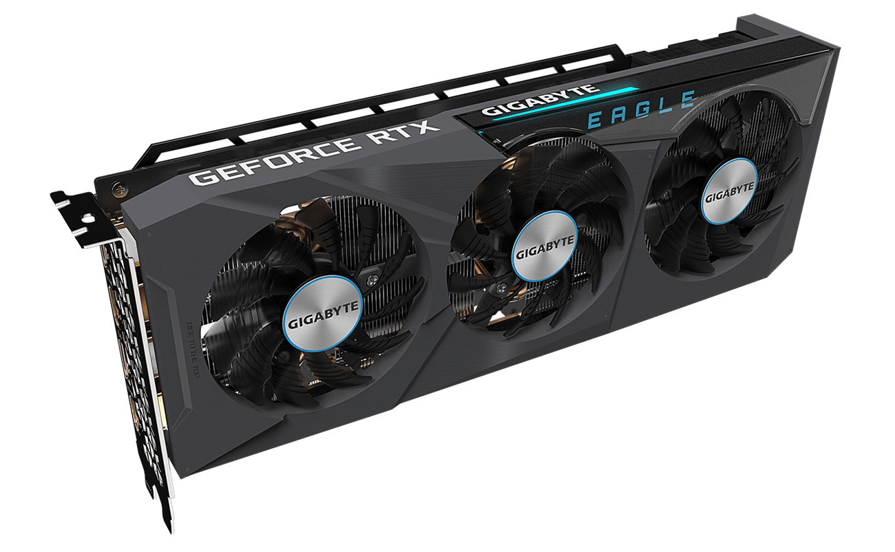 Gigabyte Geforce Rtx 3070 Ti Eagle Oc 8G  Oc Edition  Tarjeta Grfica  Gf Rtx 3070 Ti  8 Gb Gddr6X  Pcie 40 X16  2 X Hdmi 2 X Displayport - N307TEAGLEOC-8GD