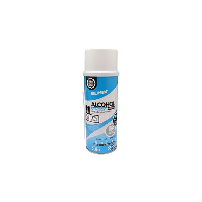 ALCOHOL ISOPROPILICO AEROSOL  250ML - Código: 750300219631 | Compra en Guadalajara