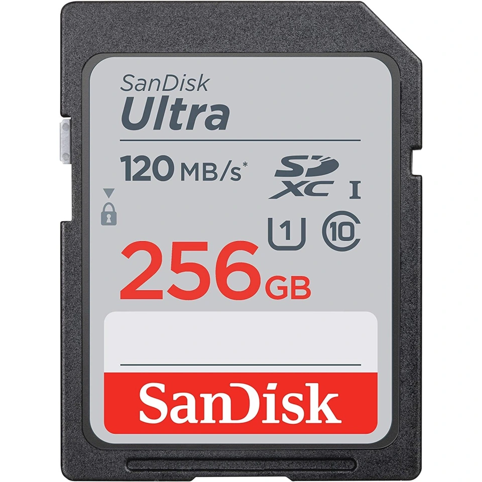SanDisk Ultra - Tarjeta de memoria flash - 256 GB - UHS-I U1 / Class10 - SDXC UHS-I - Código: SDSDUN4-256G-GN6IN | Compra en Guadalajara