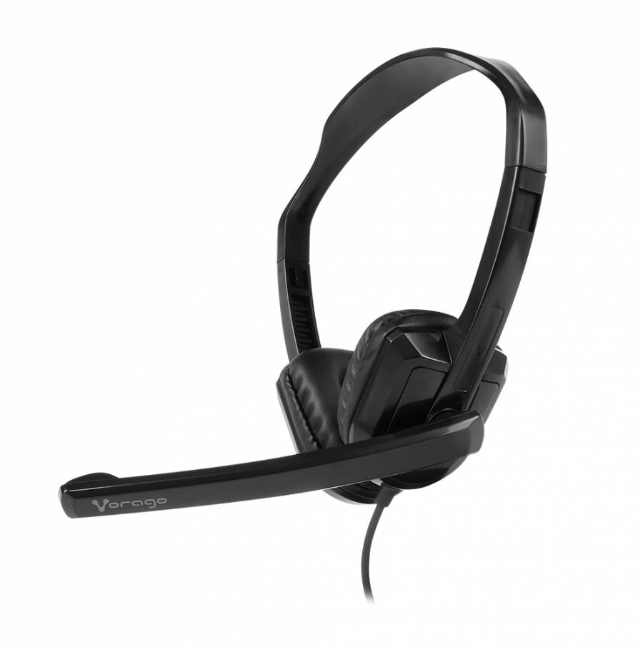 DIADEMA VORAGO HS-400 MICROFONO GIRATORIO USB NEGRO VOR-HS-400 - Código: VOR-HS-400 | Compra en Guadalajara