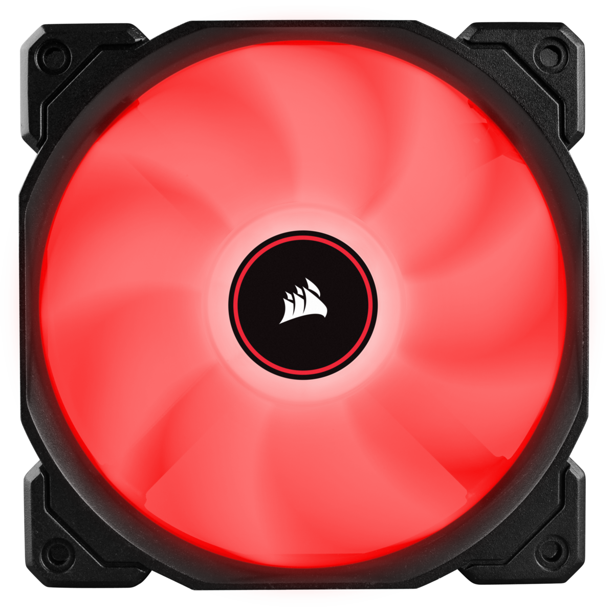 VENTILADOR CORSAIR AF120 LED RED 120MM SINGLE PACK CO-9050080-WW - CO-9050080-WW