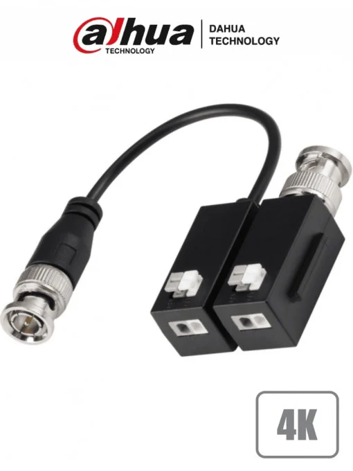 DAHUA PFM800B-4K - PAR DE TRANSCEPTORES PASIVOS 4K/ RESOLUCIÓN DE HASTA 8 MEGAPÍXELES/ DISTANCIA DE HASTA 200 METROS EN 4K/ SOPORTA 720P/1080P/4MP/5MP/4K/ Y FORMATOS HDCVI/TVI/AHD/CVBS/ DHT0410001 - Código: DHT0410001 | Compra en Guadalajara