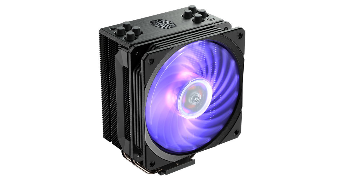 Disipador COOLER MASTER RR-212S-20PC-R2 Disipador CoolerMaster Hyper 212 RGB Black Edition RR-212S-20PC-R2 - Código: RR-212S-20PC-R2 | Compra en Guadalajara