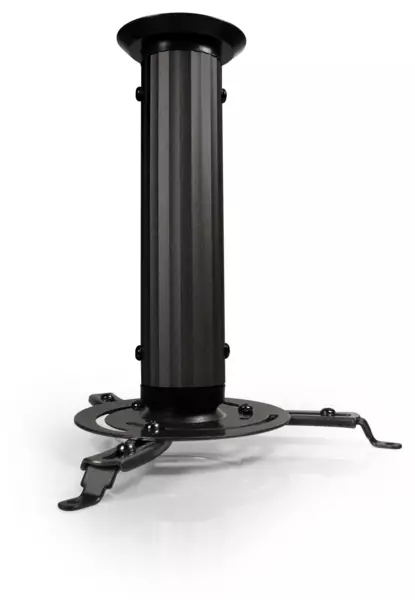 Klip Xtreme KPM-410B - Kit de montaje montaje en techo inclinado/giratorio columna - para proyector - aluminio acero - negro - se puede instalar en el techo - Código: KPM-410B | Compra en Guadalajara