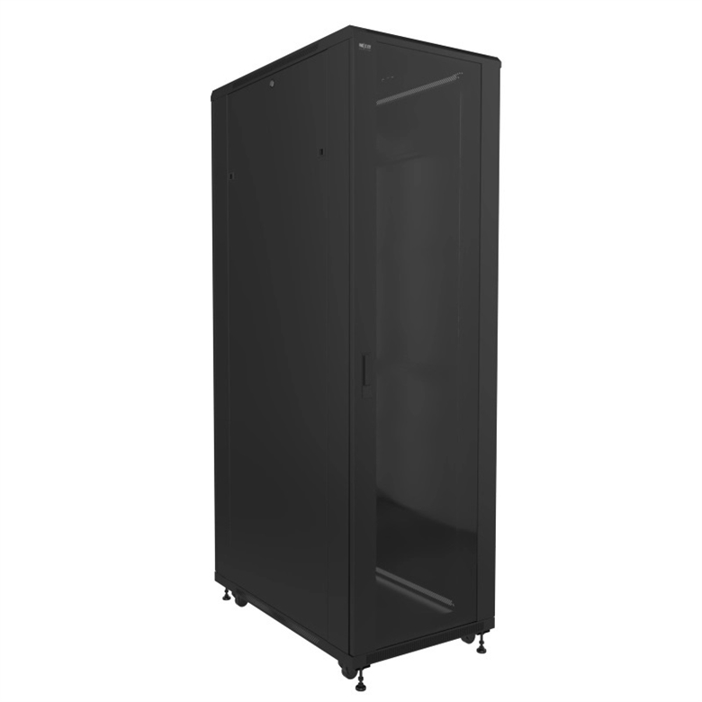 Nexxt Solutions - Rack armario - instalable en el suelo - RAL 9005 negro barniz - 32U - 19 - Código: NPC-T32U68B | Compra en Guadalajara