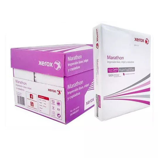 PAPEL BOND BLANCO T/CARTA MARATHON 70G/M2 99 DE BLANCURA CAJA CON 10 PAQUETESDE 500 HOJAS 8.5X11 216X279MM 3M2051 CAJA - Código: 3M2051 CAJA | Compra en Guadalajara