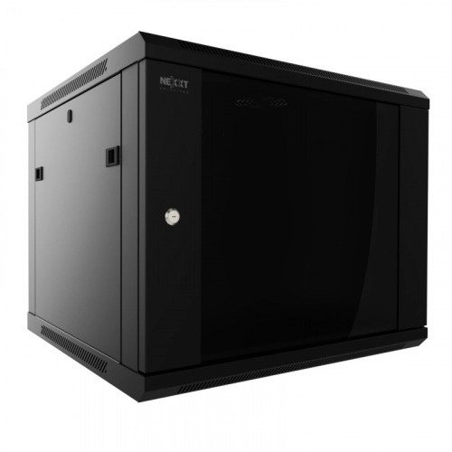 Nexxt Solutions - Rack armario - instalable en pared - RAL 9005 negro barniz - 15U - 19 - Código: NPC-P15U65B | Compra en Guadalajara