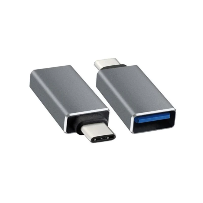 ADAPTADOR USB TIPO C A USB V3.0 GIGATECH ADP-TCA3 PLATA - ADP-TCA3
