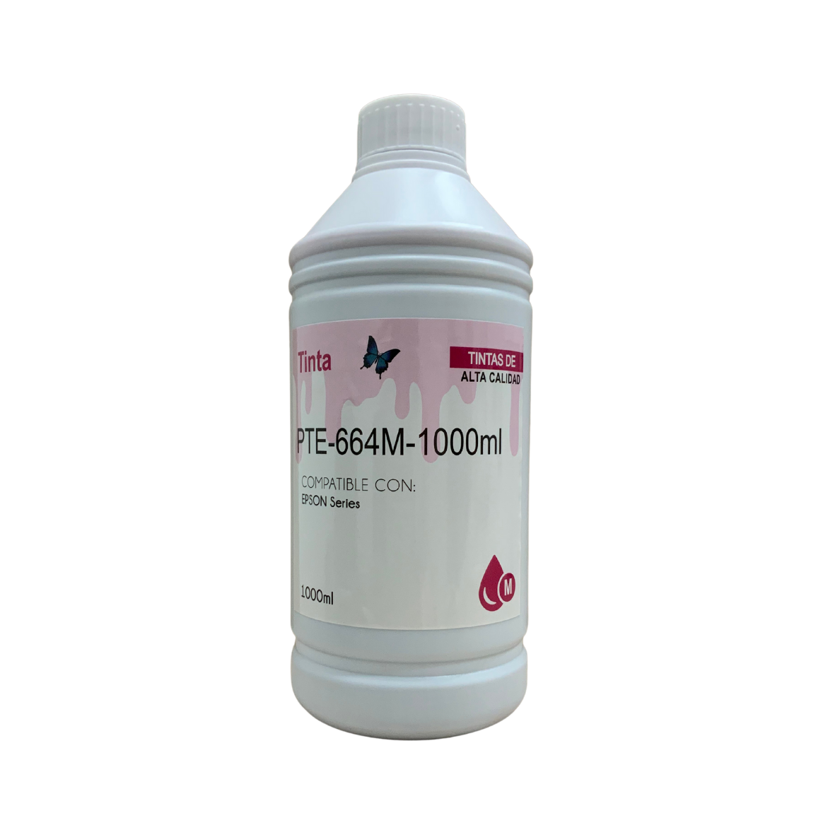 Cartuchos de tinta EPSON PTE664M1000ml 664M1000ml Color Magenta para Impresoras EPSON Alta Calidad y Rendimiento - Código: PTE-664M-1000ml | Compra en Guadalajara