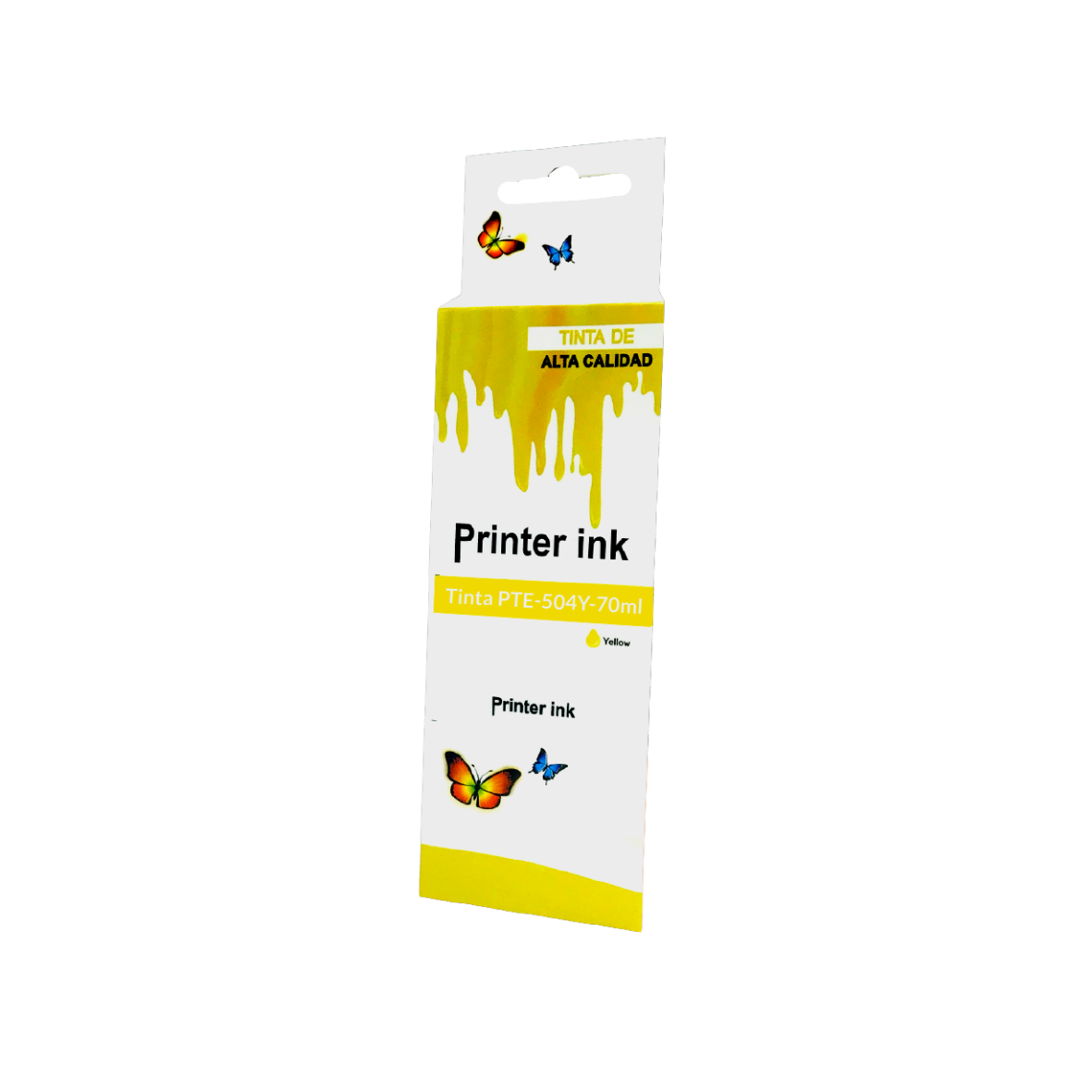 Cartuchos de tinta EPSON Compatible PTE504Y70ml 504Y70ml Color Amarillo - Código: PTE-504Y-70ml | Compra en Guadalajara