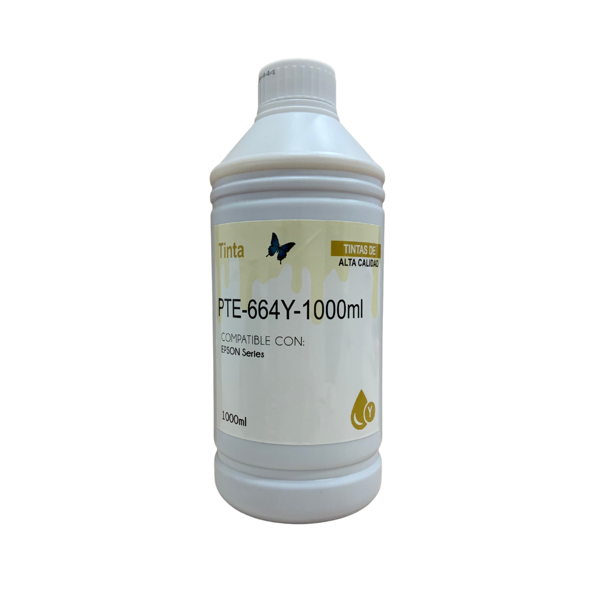 Cartuchos de tinta EPSON PTE664Y1000ml 664Y1000ml Color Amarillo para Impresoras EPSON Alta Calidad y Rendimiento - Código: PTE-664Y-1000ml | Compra en Guadalajara