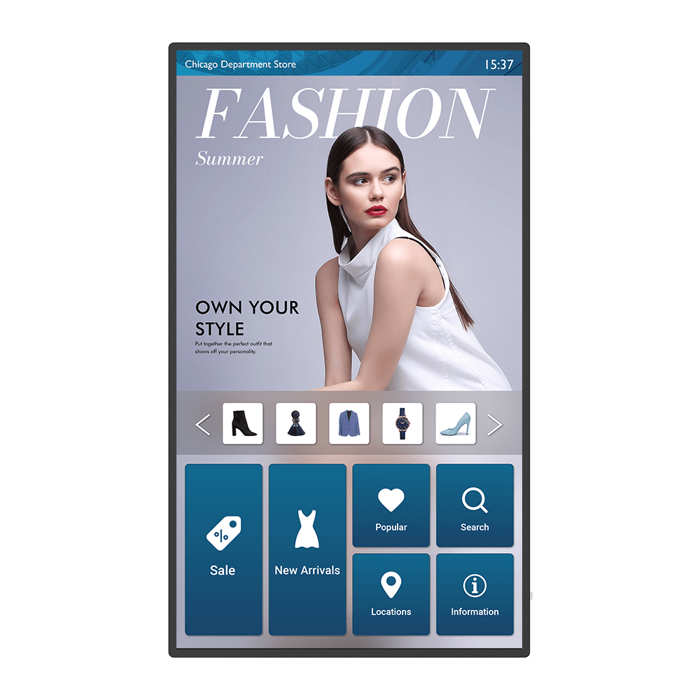 Pantalla BenQ Señalización IL5501 55 Táctil Anti Gérmenes 4K UHD Resolución 3840x2160 Android 8 IL5501 - Código: IL5501 | Compra en Guadalajara