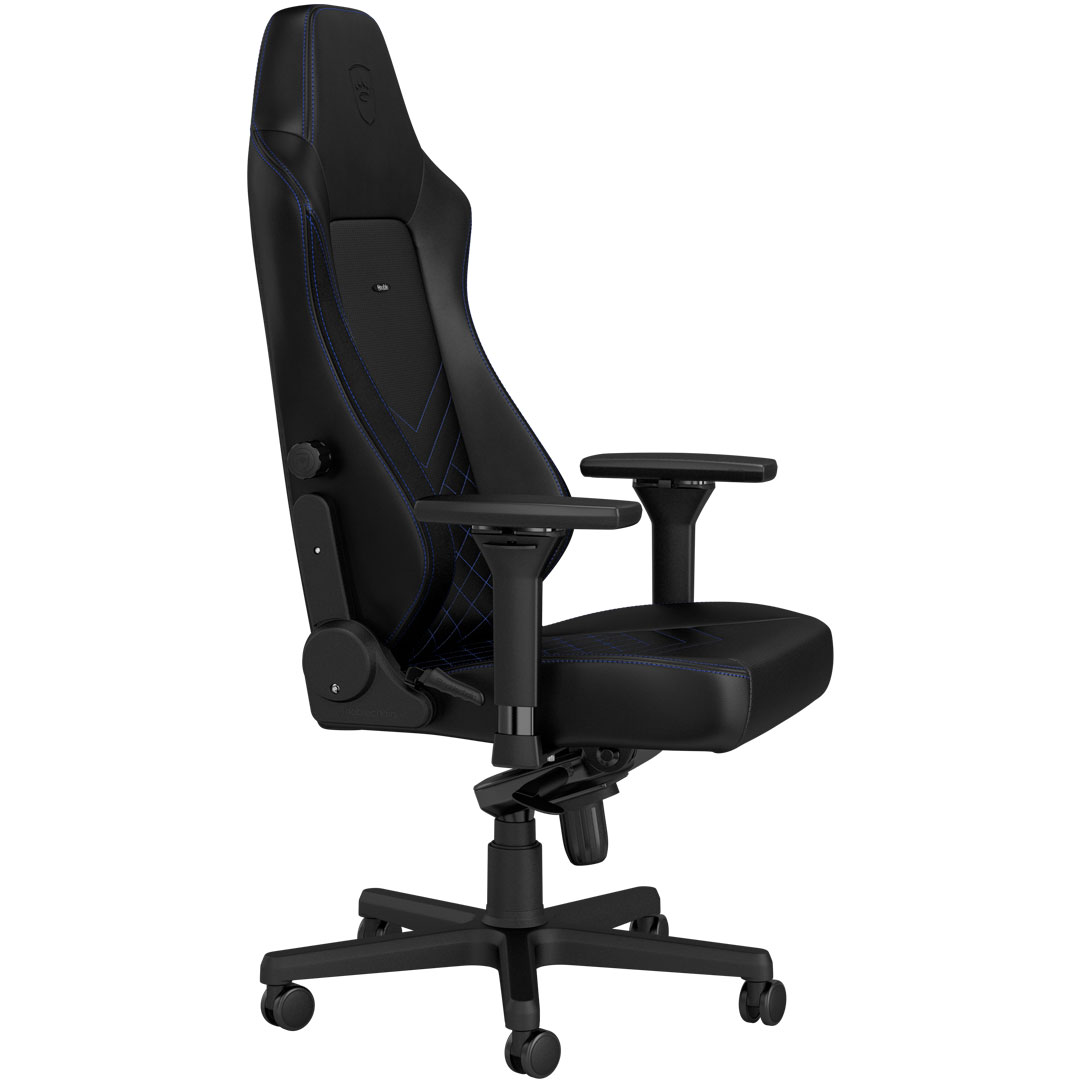 NOBLECHAIRS HERO GAMING CHAIR - BLACK/BLUE NBL-HRO-PU-BBL - Código: NBL-HRO-PU-BBL | Compra en Guadalajara