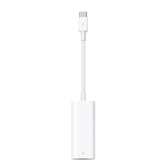 ADAPTADOR DE THUNDERBOLT 3  USB-C A THUNDERBOLT 2 - Código: MMEL2AM/A | Compra en Guadalajara