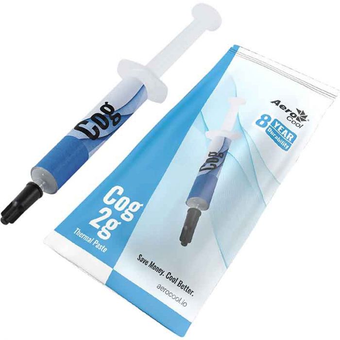 AeroCool Cog 2G - Thermal paste - LGA1150 Socket / LGA1151 Socket - Código: 4710562755497 | Compra en Guadalajara