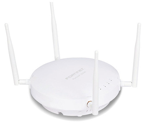 Indoor Wireless AP Dual radio 80211 b/g/n and 80211 a/n/ac Wave 2 2x2 MUMIMO external antennas include - Código: FAP-223E-N | Compra en Guadalajara