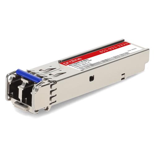 1GE SFP LX transceiver module 10km range 40C to 85C over SMF for systems with SFP and SFP/SFP slots - Código: FN-TRAN-LX | Compra en Guadalajara