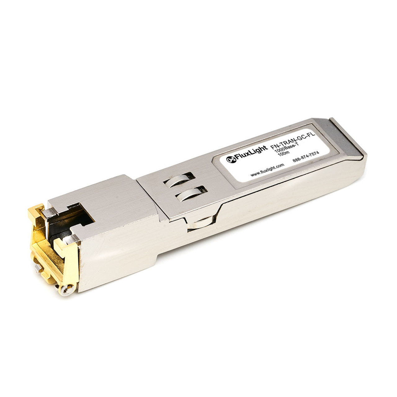 1GE SFP RJ45 transceiver module for systems with SFP and SFP/SFP slots - Código: FN-TRAN-GC | Compra en Guadalajara