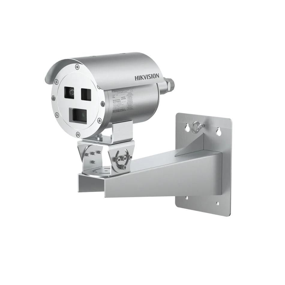 Bala IP Térmica Dual / Termico 3.5 mm 256 X 192 Óptico 3.3 mm 4 MP / Termométrica / Detección de Temperatura / IP68 / 30 mts IR / Antiexplosión / Anticorrosión DS-2TD2528T-3/Q - Código: DS-2TD2528T-3/Q | Compra en Guadalajara