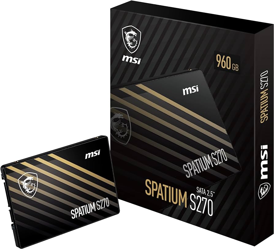 SSD MSI SPATIUM S270 SATA 25 240GB SPATIUM S270 SATA 2.5” 240GB - Msi