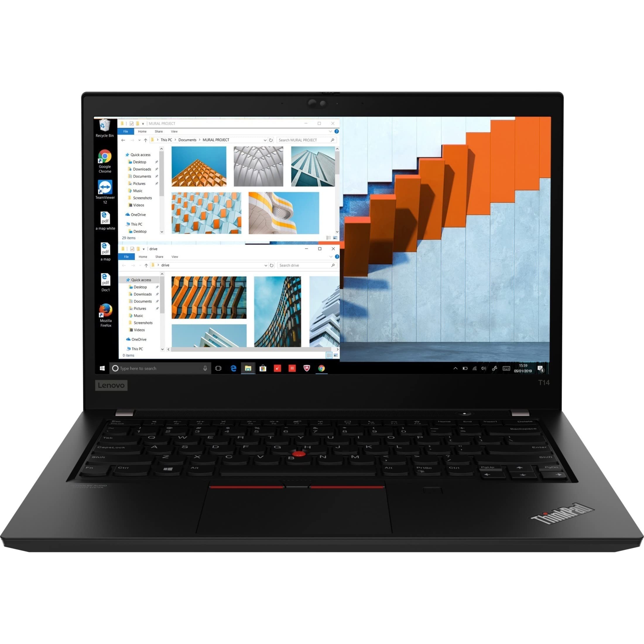 Lenovo ThinkPad T14 Gen 2 - Notebook - 14 - Intel Core i7 1165G7 - 256 GB SSD - Windows 10 Pro - 3-year warranty - Código: 20W1S5A500 | Compra en Guadalajara