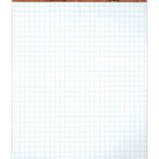Rotafolio Tops cuadriculado 68.6 x 86.4  3 perforaciones para adecuarse a cualquier caballete, perforado para fácil desprendimiento, papel de 56.2 g, cuadricula de 2.54 cm, medida: 68.6 x 86.4 cm, block con 50 hojas.                                                                                 cm con 50 hojas                          - 7900