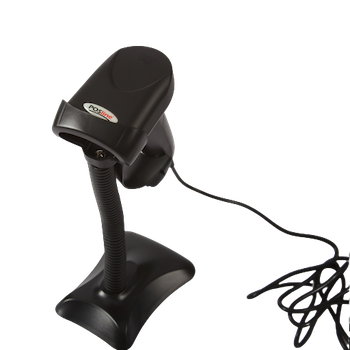 POSline SC2120BUK Scanner CCD Barcode reader USB black w/stand - Código: 2003319 | Compra en Guadalajara