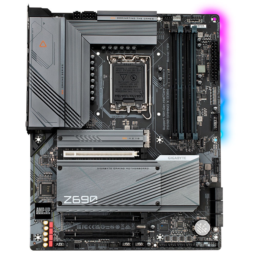 Asus  Motherboard  Atx  Lga1700 12Th Ddr4 Hd - Z690GAMINGX