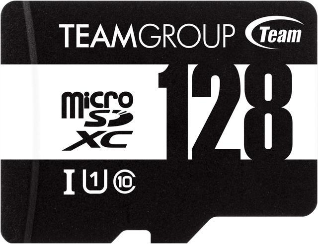 MEMORIA MICRO SDXC TEAMGROUP 128GB CL10 UHS I 100 MBS CON ADAPTADOR NEGRO TUSDX128GCL10U03 - Código: TUSDX128GCL10U03 | Compra en Guadalajara