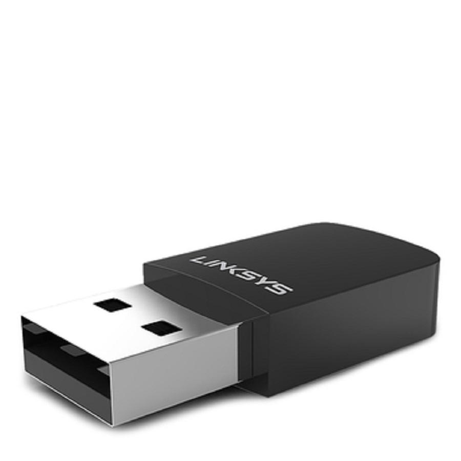 Linksys Next-Gen AC MU-MIMO USB Adapter - Adaptador de red - USB 2.0 - Wi-Fi 5 - Código: WUSB6100M | Compra en Guadalajara