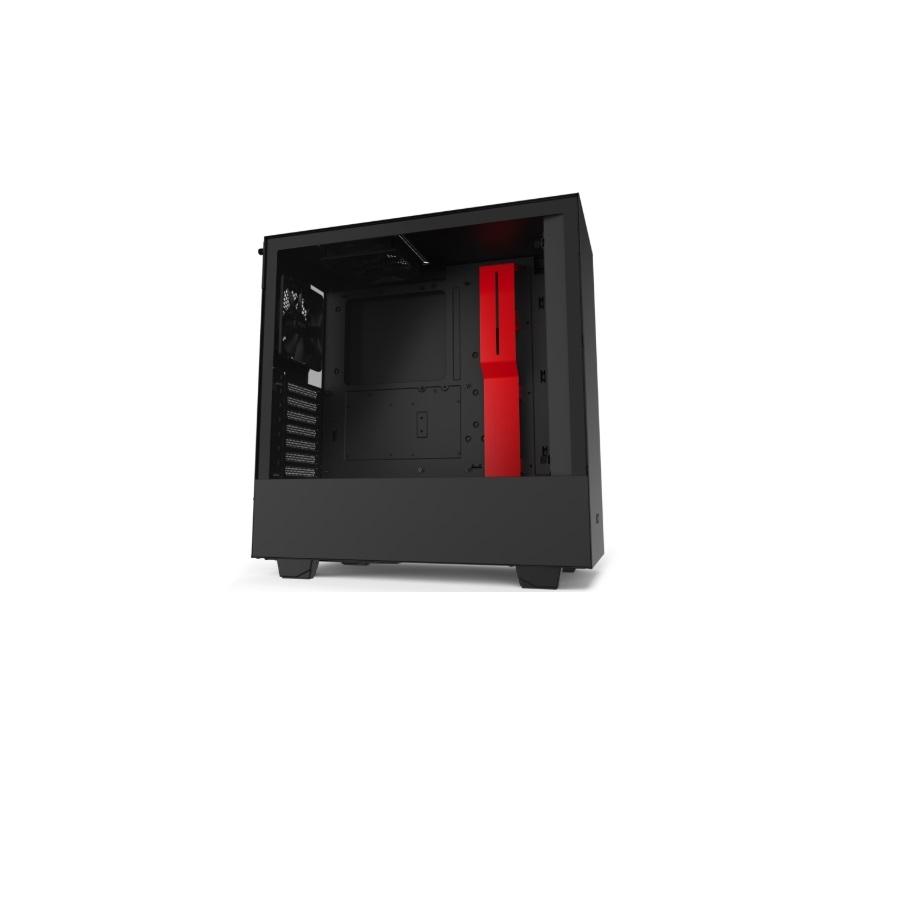 GAB NZXT H510 COMPACT NEGRO/ROJO ATX CA-H510B-BR - Nzxt